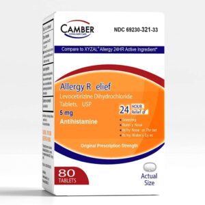 Levocetirizine Dihydrochloride Tablets - 5mg