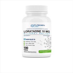 Puregen Loratadine 10mg 100 Tablets - Product Image