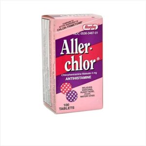 Rugby Aller-CHLOR/CPM 4mg Tablets - 100 Tablets