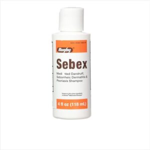 Rugby Sebex Shampoo 4oz/118ml Bottle