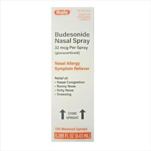 Major Budesonide Nasal Metered Spray 32 mcg/120 Sprays Bottle